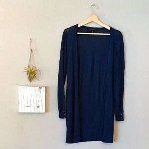 White House Black Market. Midi Cover-Up Sweater